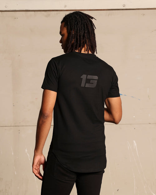 Saint Morta Moto El Duplo T-Shirt Black/Black