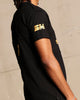 Saint Morta Moto Lafayette T-Shirt Black/Gold