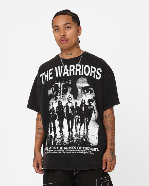 73Studio X The Warriors Warriors Night T-Shirt Black Wash