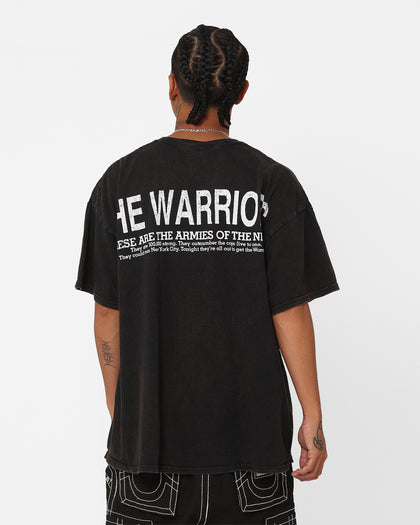 73Studio X The Warriors Warriors Night T-Shirt Black Wash
