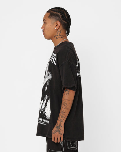 73Studio X The Warriors Warriors Night T-Shirt Black Wash