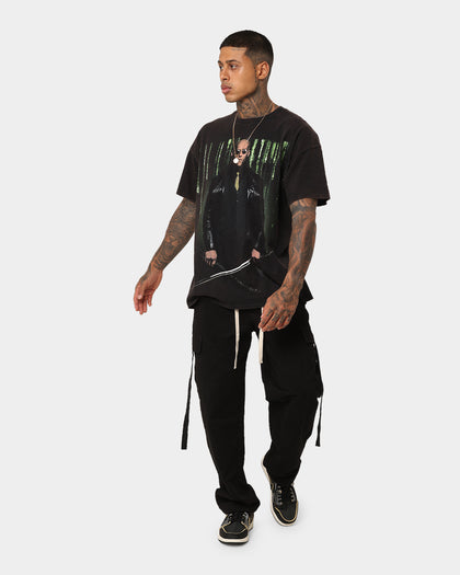 American Thrift X The Matrix Morpheus Vintage T-Shirt Black Wash