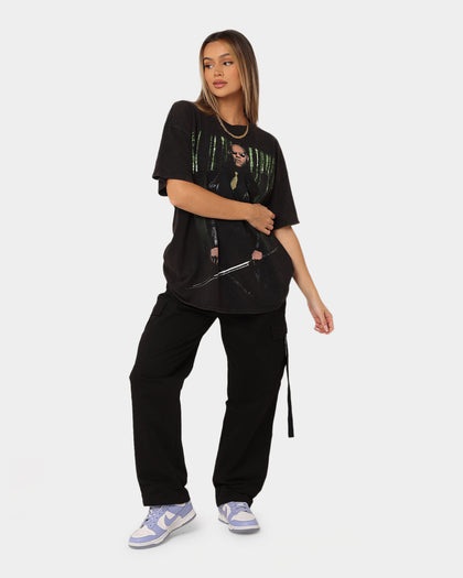 American Thrift X The Matrix Morpheus Vintage T-Shirt Black Wash