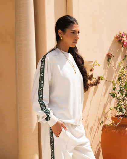 Playboy By Culture Kings Pleasure Crewneck Stone/Green