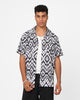 XXIII Horizon Button Up Shirt Black/White