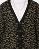 XXIII Thiago Leopard Cardigan Khaki/Black