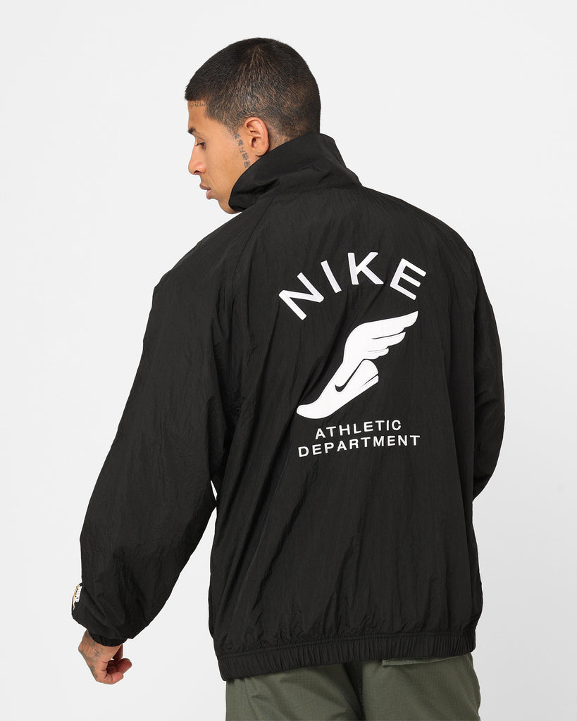 mens black and white nike jacket