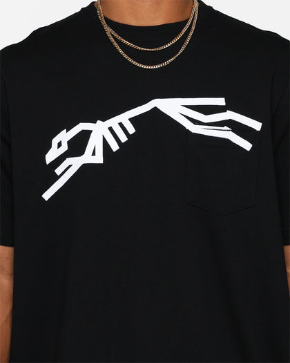 Raised By Wolves AG Gallop Pocket T-Shirt Black