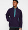 Raised By Wolves Sherpa Fleece Half-Zip Pullover Aubergine