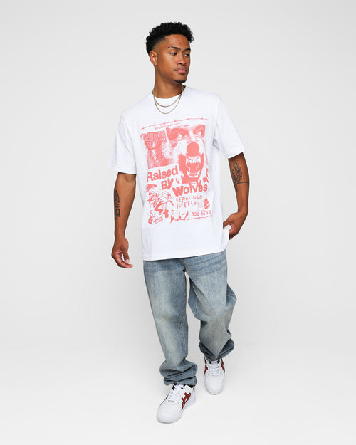 Raised By Wolves Show Flyer T-Shirt White