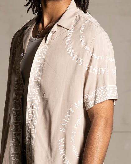 Saint Morta Erebos Short Sleeve Shirt Stone