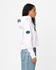 Pro Standard Women's MLB All Stars Cropped Hoodie White