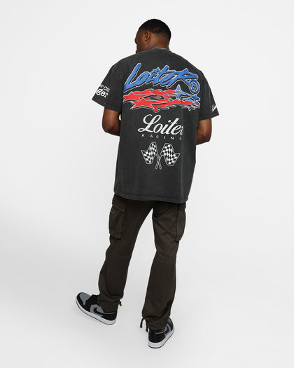 Loiter Rage Racer Vintage T-Shirt Black Wash