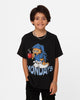 Shortie X Garfield Kids' Garfield Mondays T-Shirt Black Wash