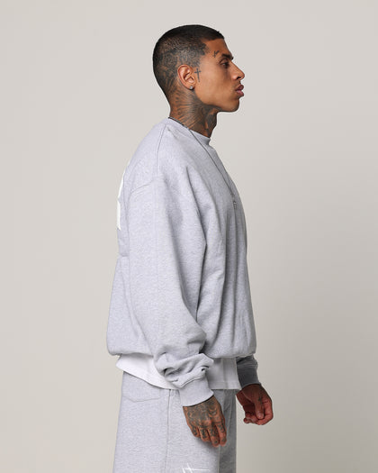 Loiter Essential Spire Crewneck Grey Marle