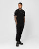 Lacoste Logo Tape Jersey T-Shirt Black