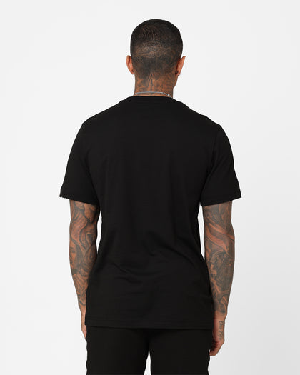 Lacoste Logo Tape Jersey T-Shirt Black