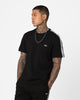Lacoste Logo Tape Jersey T-Shirt Black