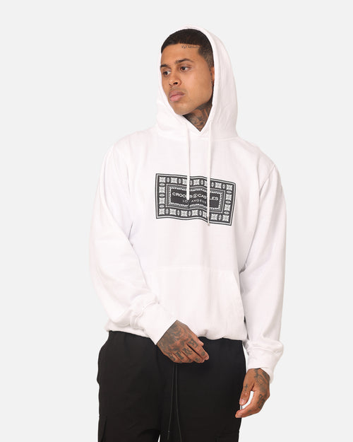 Crooks & Castles Box Relic Hoodie White