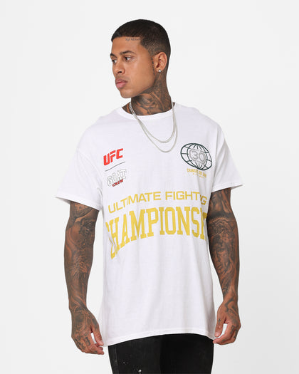 UFC By Goat Crew 30th Anniversary Vintage T-Shirt White