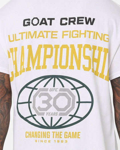 UFC By Goat Crew 30th Anniversary Vintage T-Shirt White