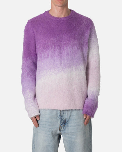 MNML Brushed Gradient Sweater Purple