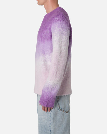 MNML Brushed Gradient Sweater Purple