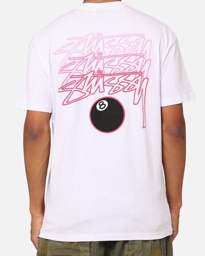 Stussy 8 Ball T-Shirt White