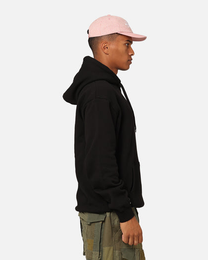 Stussy Crown Fleeced Hoodie Black