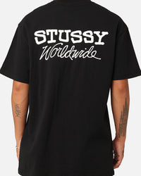 Stussy Worldwide T-Shirt Black