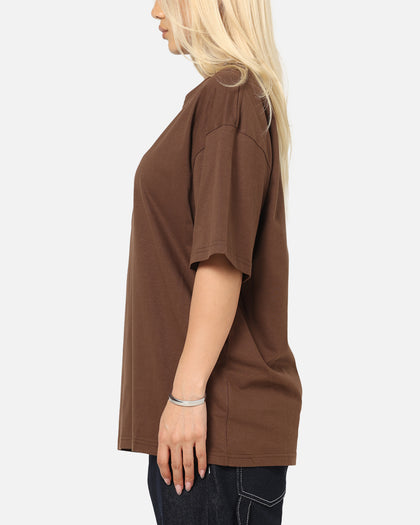 Culture Kings Standard Drop Shoulder T-Shirt Chocolate