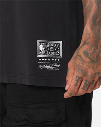 Mitchell & Ness Seattle Supersonics Logo Lightning T-Shirt Black