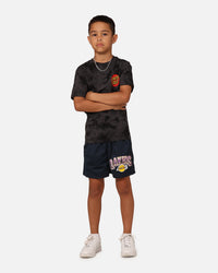 Santa Cruz Kids' Beware Dot Tie Dye T-Shirt Black Tie Dye