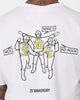 Champion X Beastie Boys Intergalactic T-Shirt White