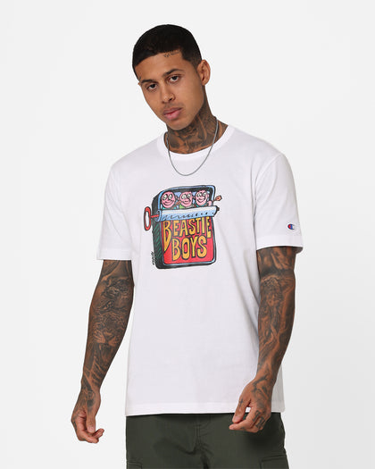 Champion X Beastie Boys Sardine T-Shirt White