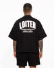 Loiter Essential Spire T-Shirt Black