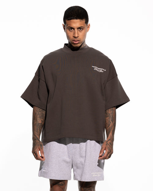 Loiter Essential Spire T-Shirt Charcoal