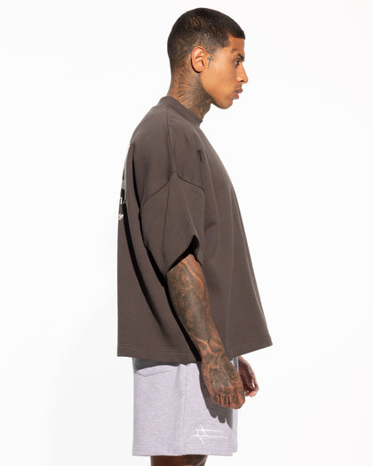 Loiter Essential Spire T-Shirt Charcoal