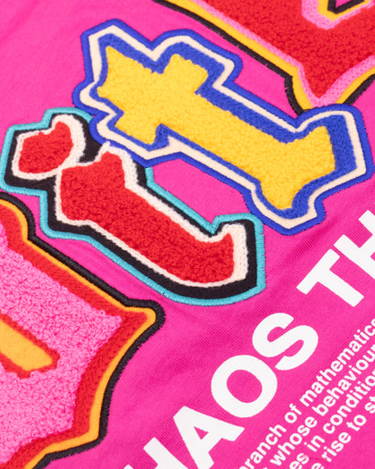 Loiter Chaos Theory T-Shirt Hot Pink