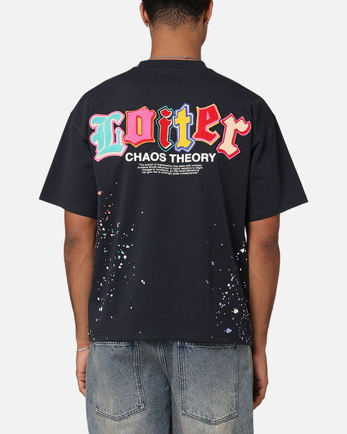 Loiter Chaos Theory T-Shirt Navy