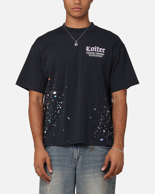 Loiter Chaos Theory T-Shirt Navy