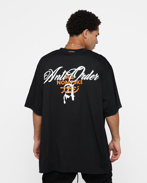 The Anti Order Non-Fake Baggy T-Shirt Vintage Black