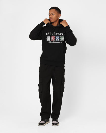 Carre Shield Hoodie Black