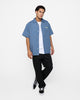X-Large Drawing OG Open Collar T-Shirt Blue