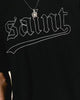 Saint Morta Allstar Embroidered Drop T-Shirt Black/White