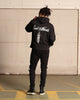 Saint Morta Roadhouse Boxy Hoodie Washed Black