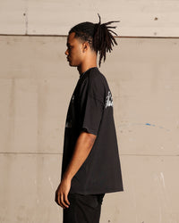 Saint Morta Roadhouse Boxy T-Shirt Vintage Black