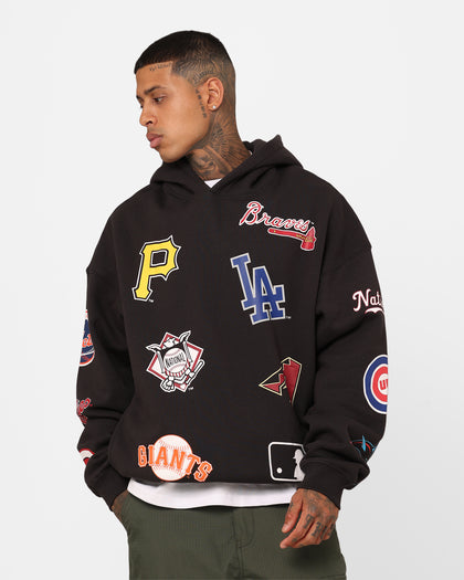 Majestic Athletic MLB League Patch Hoodie Black