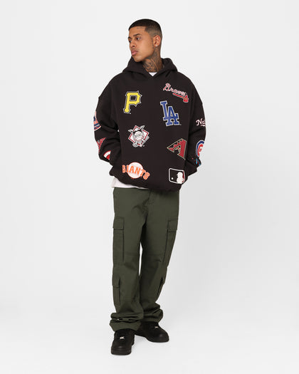 Majestic Athletic MLB League Patch Hoodie Black