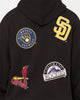 Majestic Athletic MLB League Patch Hoodie Black